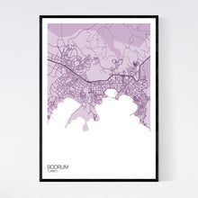 Load image into Gallery viewer, Bodrum City Map Print