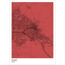 Load image into Gallery viewer, Map of Boise, Idaho