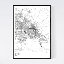 Load image into Gallery viewer, Boise City Map Print