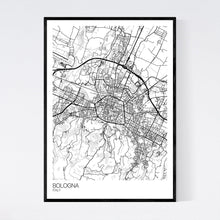 Load image into Gallery viewer, Bologna City Map Print