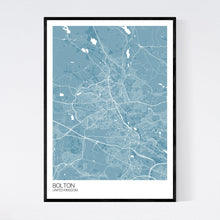 Load image into Gallery viewer, Map of Bolton, United Kingdom