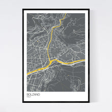 Load image into Gallery viewer, Bolzano City Map Print
