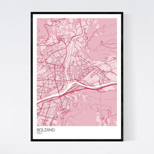 Load image into Gallery viewer, Bolzano City Map Print