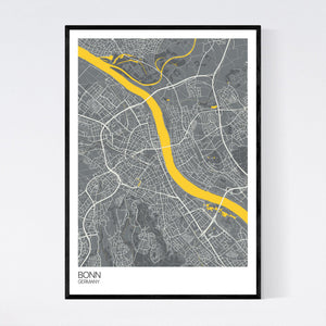 Bonn City Map Print