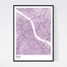 Load image into Gallery viewer, Bonn City Map Print