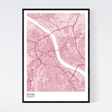 Load image into Gallery viewer, Bonn City Map Print