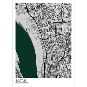 Map of Bootle, United Kingdom