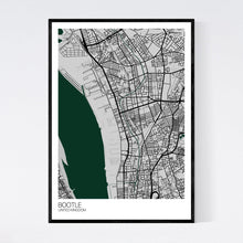 Load image into Gallery viewer, Map of Bootle, United Kingdom