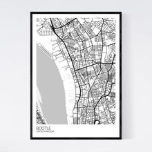 Load image into Gallery viewer, Bootle City Map Print