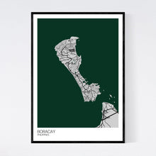 Load image into Gallery viewer, Boracay Island Map Print