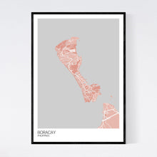 Load image into Gallery viewer, Boracay Island Map Print