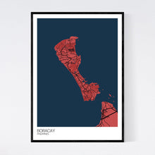 Load image into Gallery viewer, Boracay Island Map Print