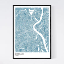 Load image into Gallery viewer, Bordeaux City Map Print