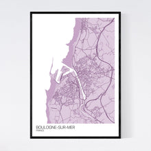 Load image into Gallery viewer, Boulogne-sur-Mer City Map Print