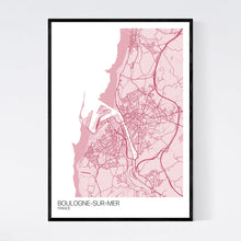 Load image into Gallery viewer, Boulogne-sur-Mer City Map Print