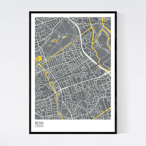 Bow Neighbourhood Map Print