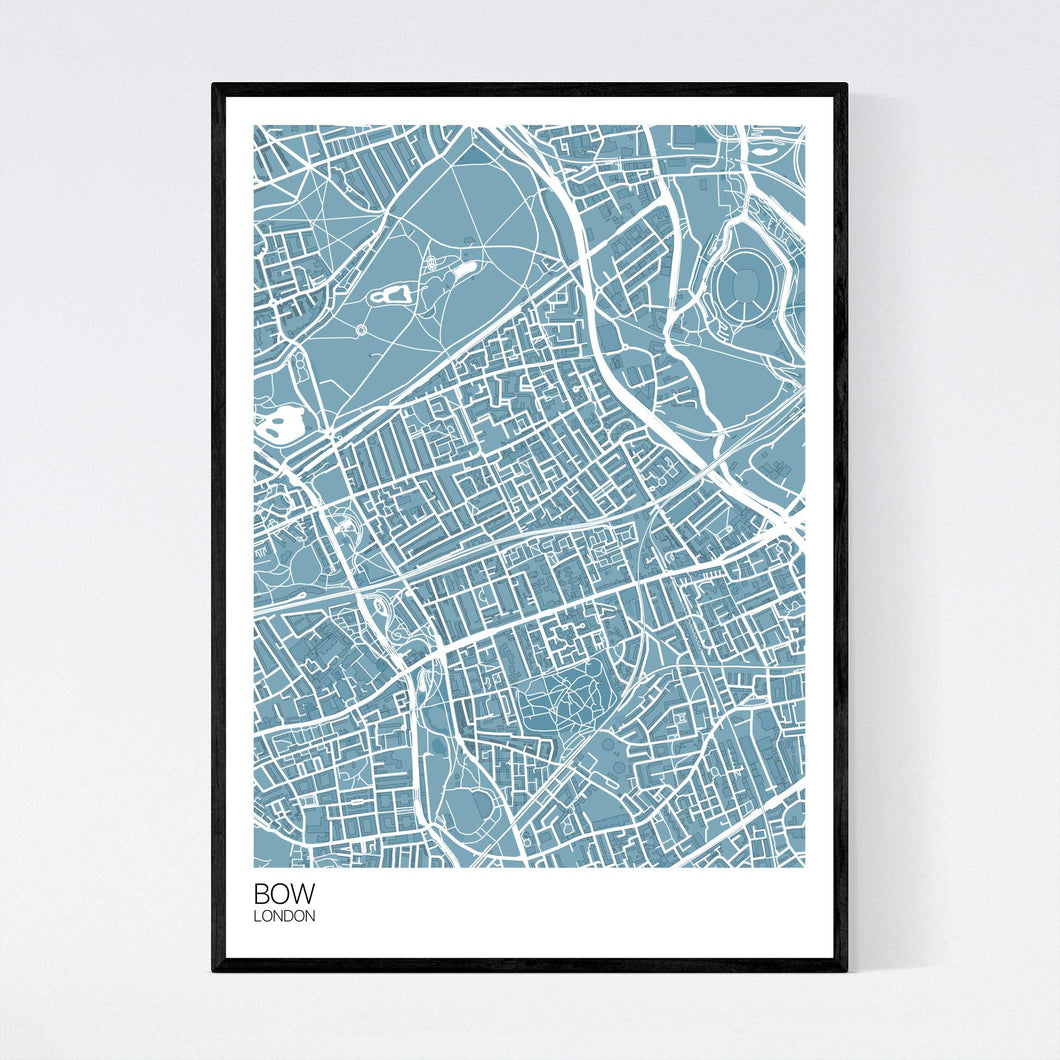 Bow Neighbourhood Map Print