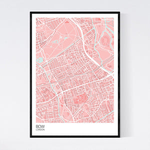 Bow Neighbourhood Map Print