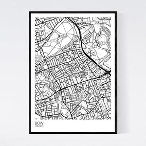 Bow Neighbourhood Map Print