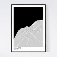 Load image into Gallery viewer, Bowmore Town Map Print