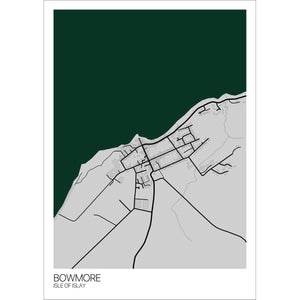 Map of Bowmore, Isle of Islay