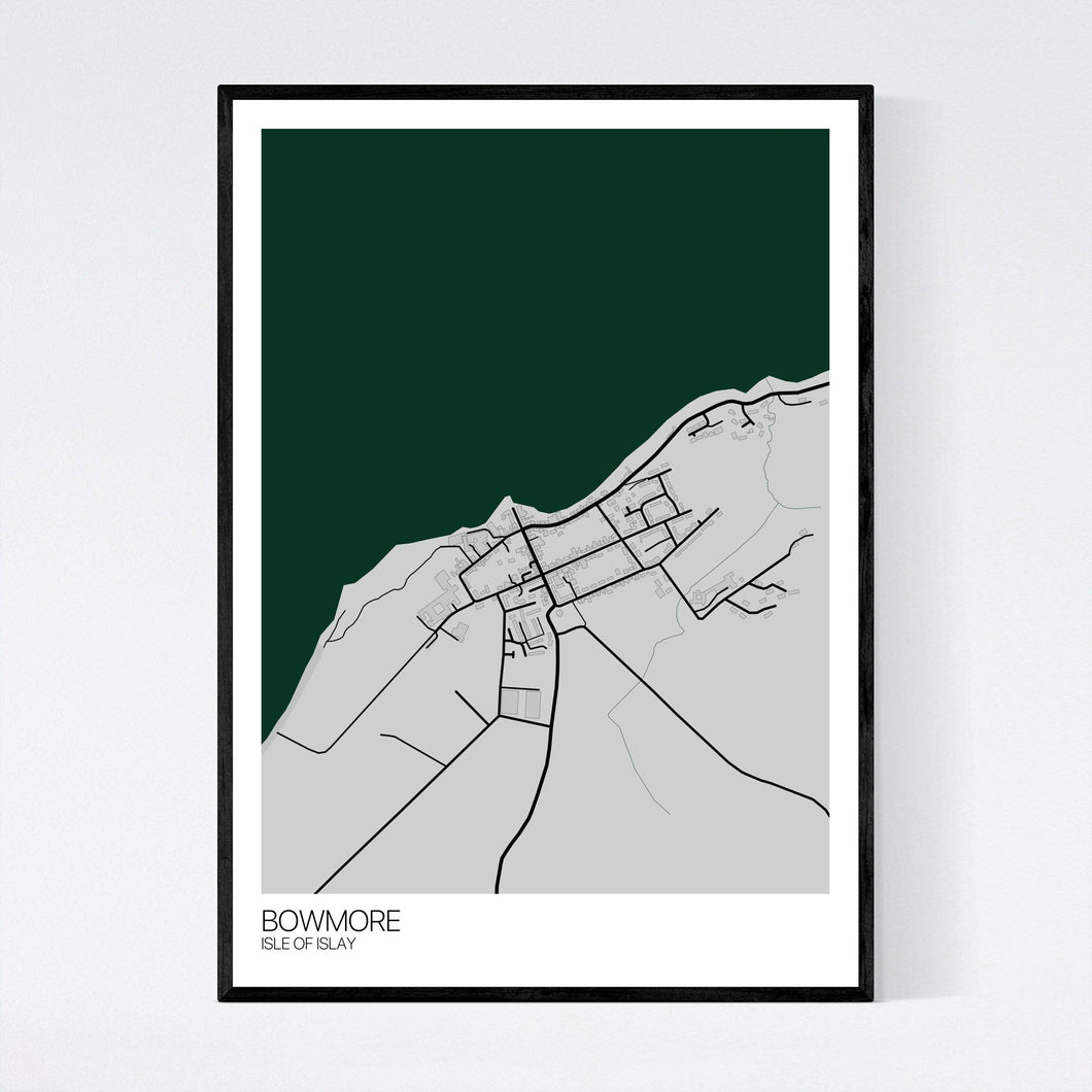 Map of Bowmore, Isle of Islay