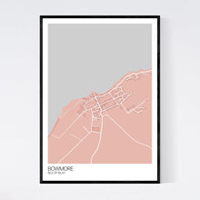 Load image into Gallery viewer, Bowmore Town Map Print