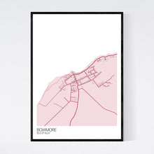 Load image into Gallery viewer, Bowmore Town Map Print