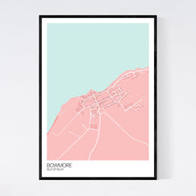 Load image into Gallery viewer, Bowmore Town Map Print