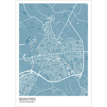 Load image into Gallery viewer, Map of Braintree, United Kingdom