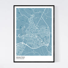 Load image into Gallery viewer, Map of Braintree, United Kingdom