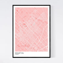 Load image into Gallery viewer, Brampton City Map Print