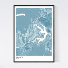 Load image into Gallery viewer, Brasília City Map Print