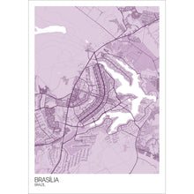 Load image into Gallery viewer, Map of Brasília, Brazil