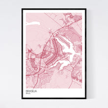 Load image into Gallery viewer, Brasília City Map Print