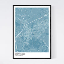 Load image into Gallery viewer, Map of Brentwood, United Kingdom