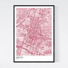 Load image into Gallery viewer, Brescia City Map Print