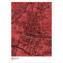 Load image into Gallery viewer, Map of Brescia, Italy