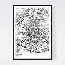 Load image into Gallery viewer, Brescia City Map Print