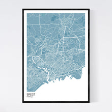 Load image into Gallery viewer, Brest City Map Print