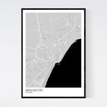 Load image into Gallery viewer, Bridlington Town Map Print