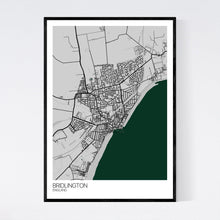 Load image into Gallery viewer, Bridlington Town Map Print