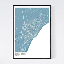 Load image into Gallery viewer, Bridlington Town Map Print