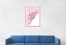 Load image into Gallery viewer, Map of Bridlington, England