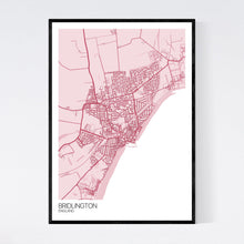 Load image into Gallery viewer, Map of Bridlington, England