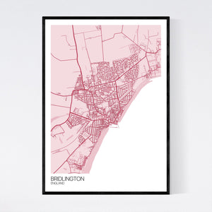 Map of Bridlington, England