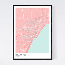 Load image into Gallery viewer, Bridlington Town Map Print