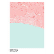 Load image into Gallery viewer, Map of Brighton, United Kingdom