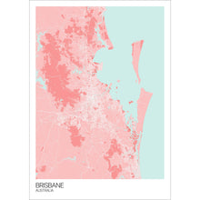 Load image into Gallery viewer, Map of Brisbane, Australia