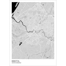 Load image into Gallery viewer, Map of Bristol, United Kingdom
